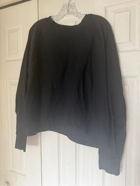YPB by Abercrombie and Fitch Classic Black Crewneck Long Sleeve shirt size XL